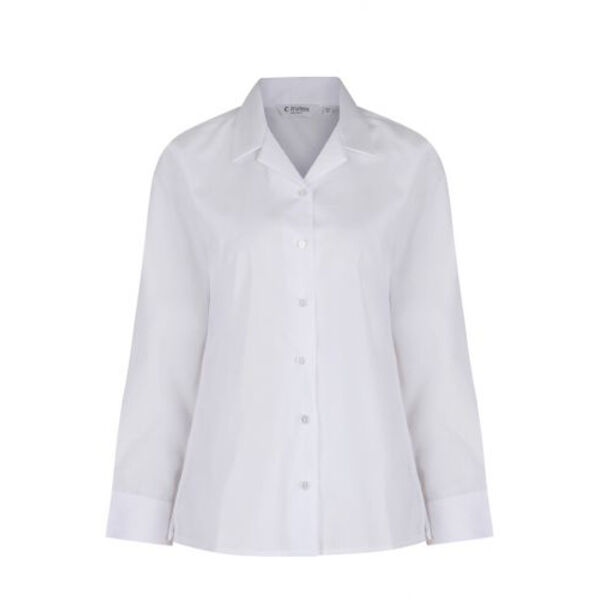 rlf - Long Sleeve, Non Iron fitted Rever Collar Blouses - Twin pack - junior Thumbnail