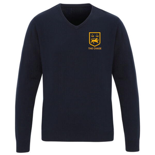 Chase V Neck Jumper Senior Thumbnail